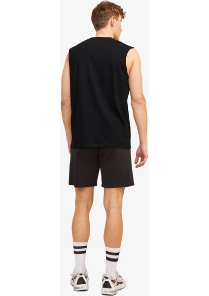 Jack & Jones Jorvesterbro Erkek Siyah Atlet 12250430-BLACK