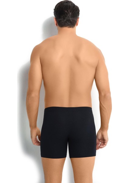 Erkek Siyah Pamuklu Likralı Boxer 274 modelleri