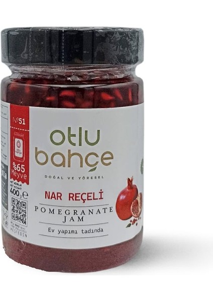 Otlu Bahçe Nar Reçeli 400 gr