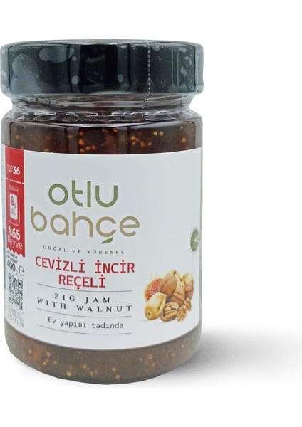 Otlu Bahçe Cevizli Incir Reçeli 400 gr