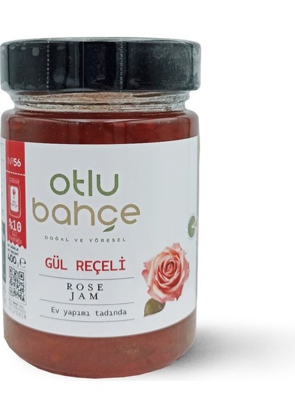 Otlu Bahçe Gül Reçeli 400 gr