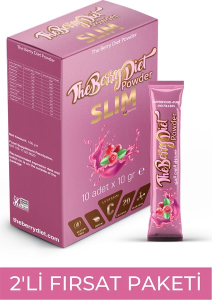 The Berry Diet Powder 2 Adet