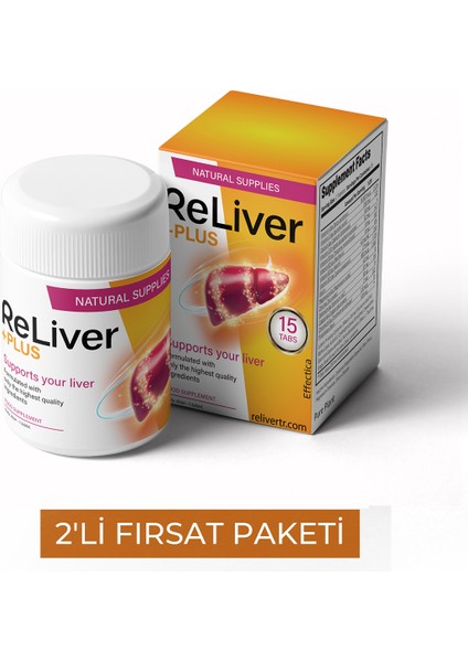 2 Adet Reliver Plus