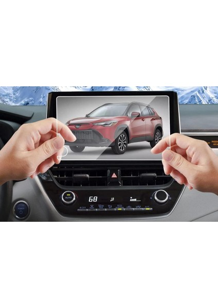 Toyota Corolla Hybrid Dream 8" Mat Ekran Koruyucu Navigasyon modelleri