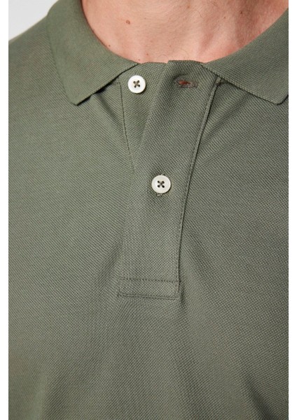 Slim Fit Düz Polo Yaka Erkek T-Shirt - Tudors indirimleri