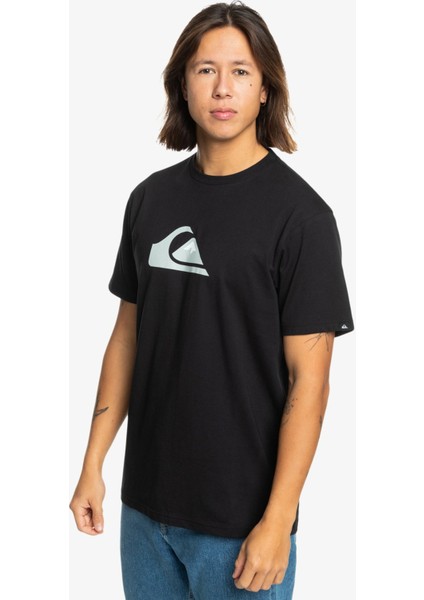 Comp Logo Ss Erkek Siyah T-Shirt EQYZT07658-10010