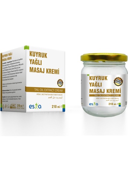 Kuyruk Yağlı Krem 210 ml