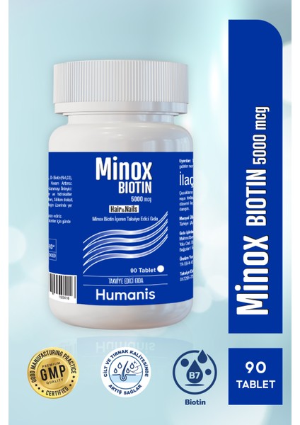 Minox Biotin 5000 mcg