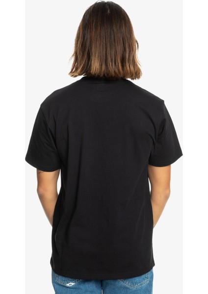 Comp Logo Ss Erkek Siyah T-Shirt EQYZT07658-10010