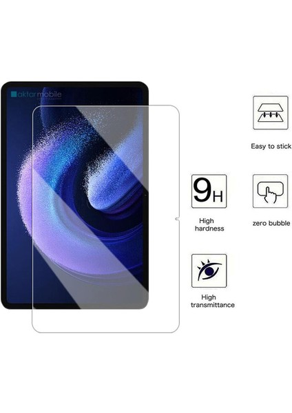 Xiaomi Pad 6 11" Uyumlu Ekran Koruyucu Nano Kırılmaz Esnek Üstün Koruma