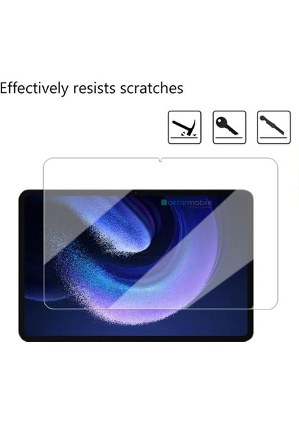 Xiaomi Pad 6 11" Uyumlu Ekran Koruyucu Nano Kırılmaz Esnek Üstün Koruma