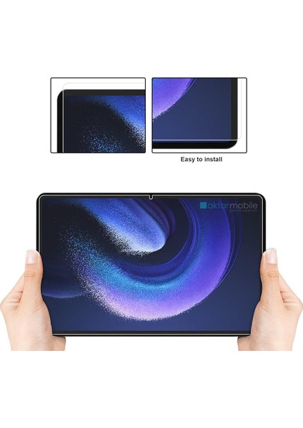 Xiaomi Pad 6 11" Uyumlu Ekran Koruyucu Nano Kırılmaz Esnek Üstün Koruma