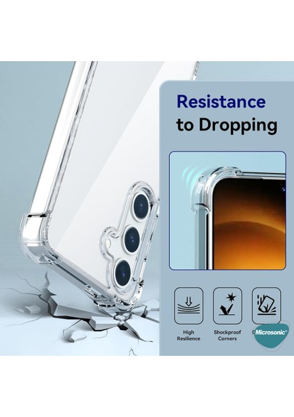 Samsung Galaxy A25 Kılıf Shock Absorbing Şeffaf