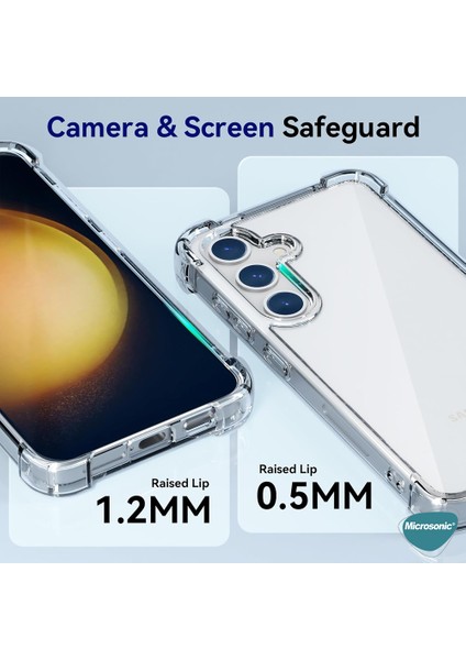 Samsung Galaxy A25 Kılıf Shock Absorbing Şeffaf