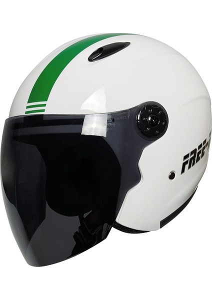 601 Italy Kask (Siyah Camlı)