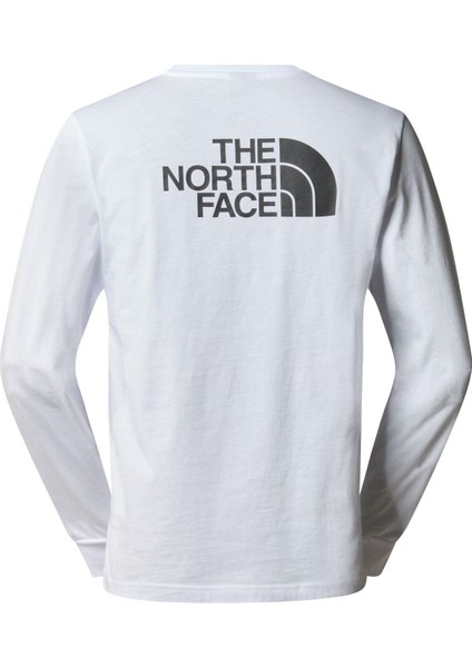 The North Face M L/s Easy Tee Erkek Shirt NF0A87N8FN41