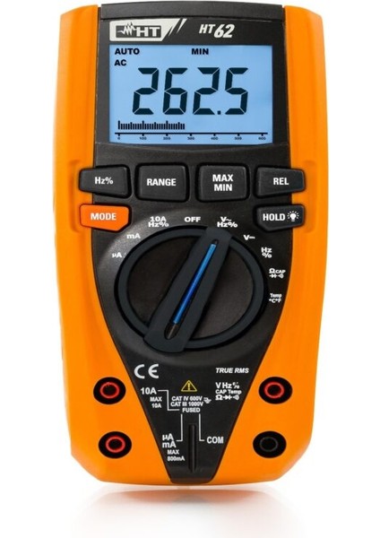 HT62 – True Rms Dijital Multimetre