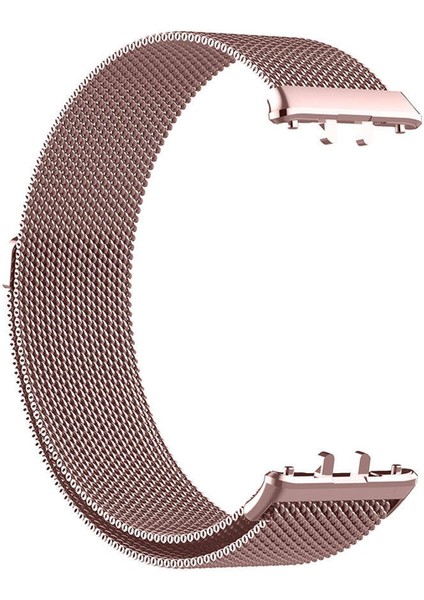 Samsung Galaxy Fit 3 Milanese Loop Kordon Pembe