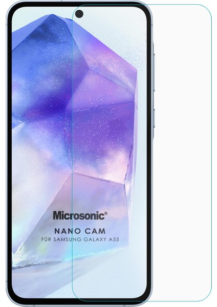 Samsung Galaxy A55 Nano Glass Cam Ekran Koruyucu