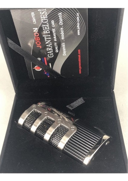 3 Jet Torch Çakmak Siyah