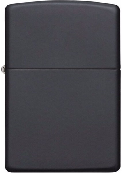 Mat Siyah Çakmak Zippo Tarzı Çakmak