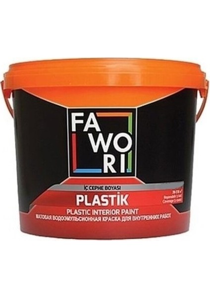 Plastik Iç Cephe Boyası 2,5 Lt Şampanya