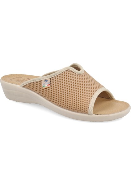 Kadın Terlik T4 429 Fe Fly Flot Cloth Woman Slıpper Beige fırsatları