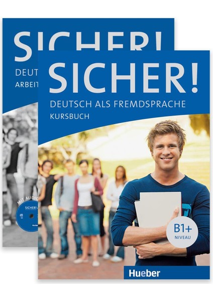 Sicher!: B1+ Kursbuch und Arbeitsbuch mit Audio-CD