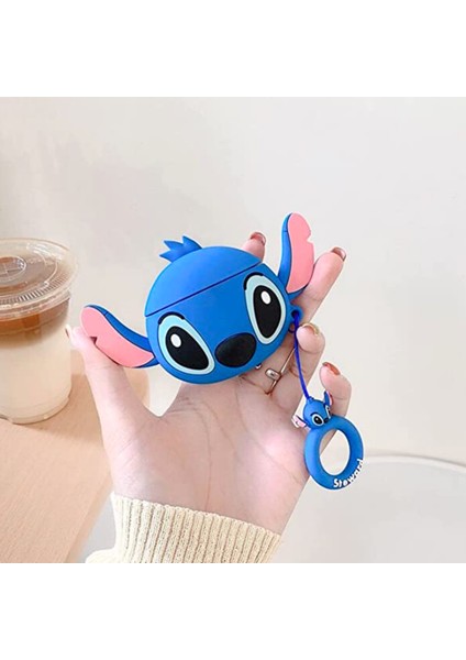 Pro 2.Nesil Uyumlu Stitch Kulaklık Kılıfı ve Anc Delikli Yedek Silikon Kulaklık Uçları (S,M,L) fiyatları