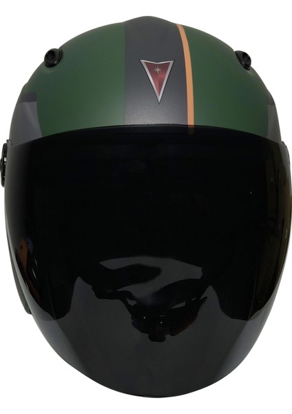 601 Cargo Mat Yeşil Kask (Siyah Camlı) fiyatları