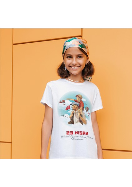 23 Nisan Çocuk Bayramı Tişört 23 Nisan T-Shirt fiyatları
