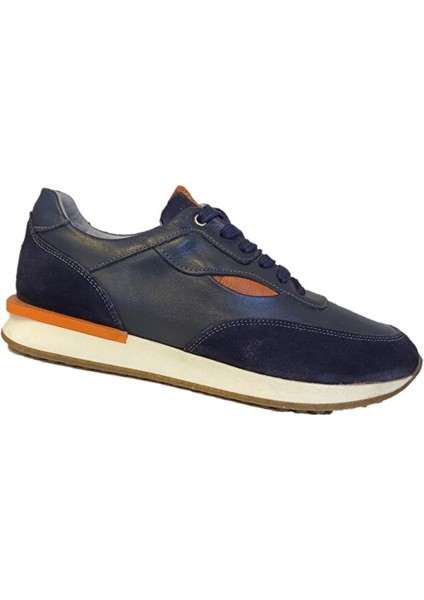 Slope 617 Deri Sneaker Erkek Ayakkabı Lacivert