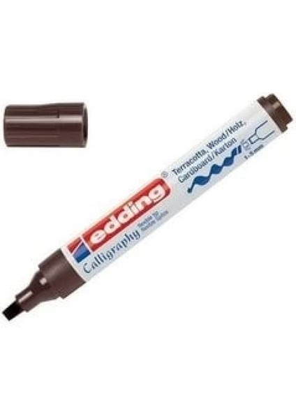 Eddıng Kaligrafi Kalemi Koyu Kahve 5 mm ( E-1455) fiyatları