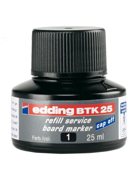 Mürekkep 25 ml Siyah ( E-BTK25)