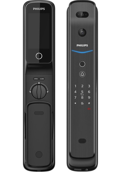 Philips DDL709-FVP-7HW Akıllı Kilit, Yüz Tanımalı, Kameralı indirimleri