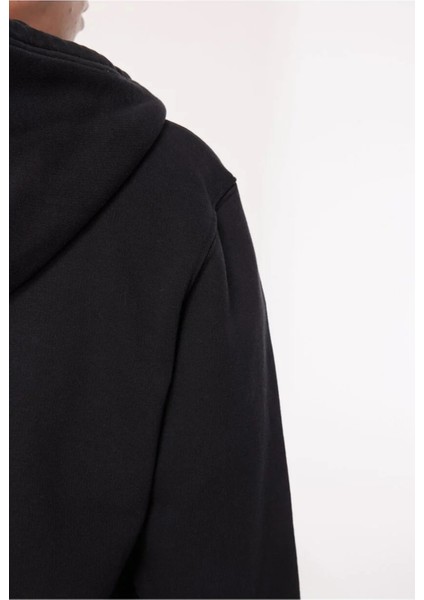 Pamuklu Regular Fit Kapüşonlu Sweat Erkek Sweat A7770 indirimleri