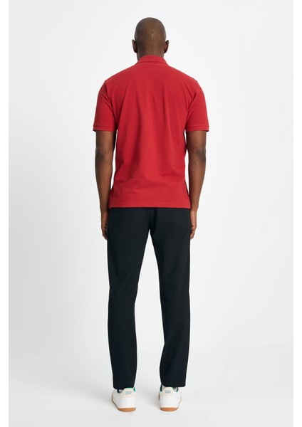 Pamuk Düğmeli Polo Yaka T Shirt Erkek Polo Yaka T Shirt EM132