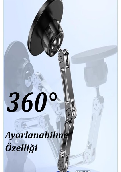 EH266 360° Yapışkanlı Mıknatıslı Magsafe Araç Tutucu indirimleri