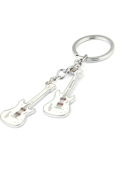 Gitar Tasarımlı Anahtarlık (Beyaz) ''newlifepromosyon'' MDL328 fiyatları