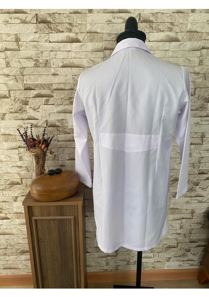 Erkek Doktor Laborant Hemşire Öğrenci Öğretmen Berber Eczacı Önlüğü Çeketi ( Dr-E 10017)