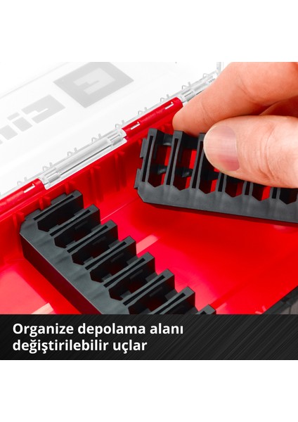 M-CASE 16 Parça Matkap Ucu Seti (Ahşap Matkap Uçları, Beton Delme Uçları Ve Akülü Vidalama Makineleri Ve Elektrikli Matkaplar İçin E 6.3 Saplı Metal Matkap Uçları, Saklama Kutusu Dahil)