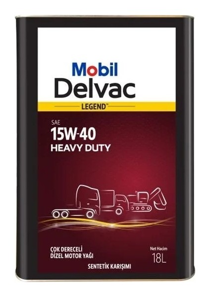 Delvac 15w 40 Yağ