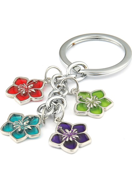 Renkli Çiçek Tasarımlı Anahtarlık ''newlifepromosyon'' MDL537 fiyatları
