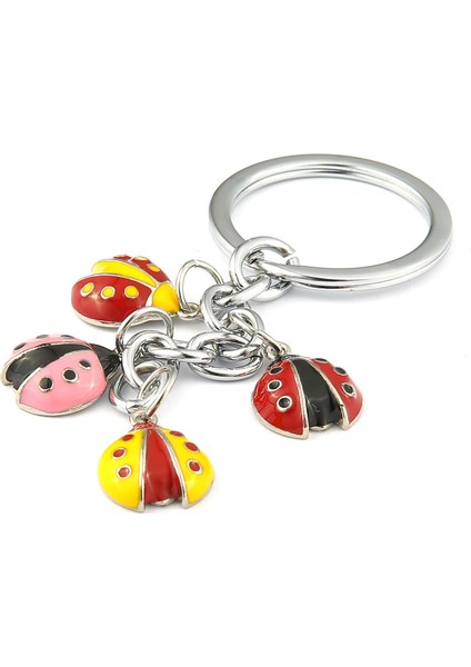 Renkli Uğur Böceği Tasarımlı Anahtarlık ''newlifepromosyon'' MDL541 modelleri