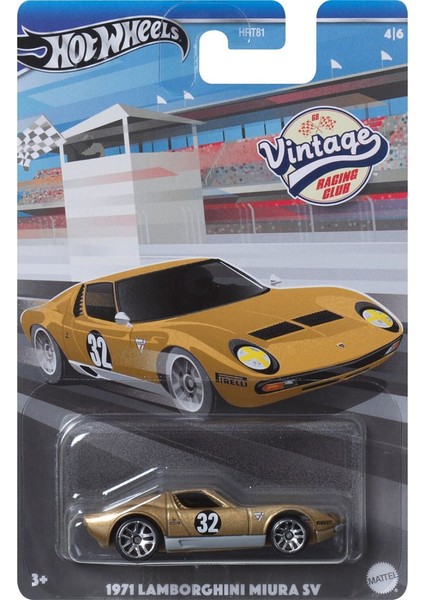 Vintage Arabalar Özel Seri 1971 Lamborghını Mıura Sv HRV03 - HRT81