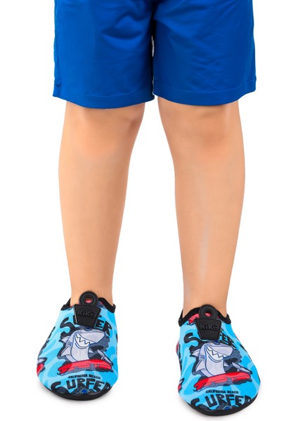 Surfer Havuz Plaj Erkek Çocuk Deniz Ayakkabısı 7561 Mavi fiyatları