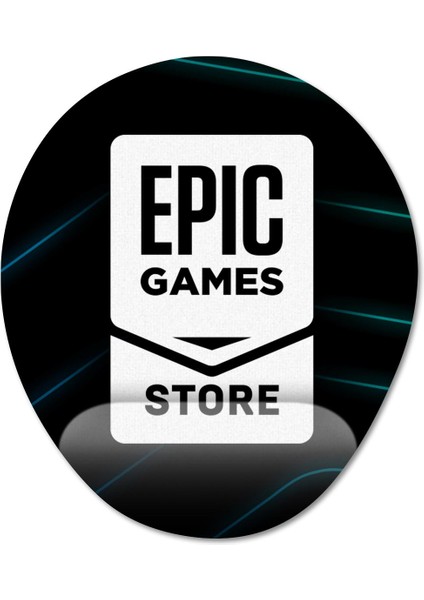 Epic Games Store Bilek Destekli Mousepad Model - 3 Oval fiyatları