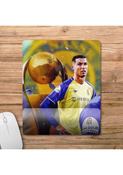 Cristiano Ronaldo - Al Nassr Fc Bilek Destekli Mousepad Model - 3