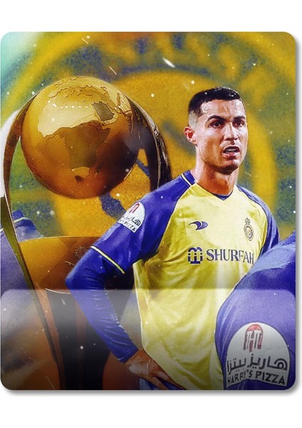 Cristiano Ronaldo - Al Nassr Fc Bilek Destekli Mousepad Model - 3