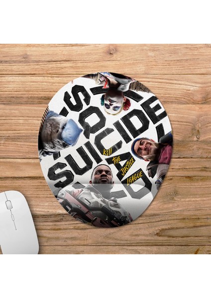 Suicide Squad: Kill The Justice League Bilek Destekli Mousepad Model - 1 Oval